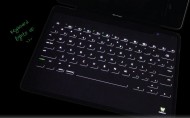 2-SKINNY バックライトキーボート付iPadケース