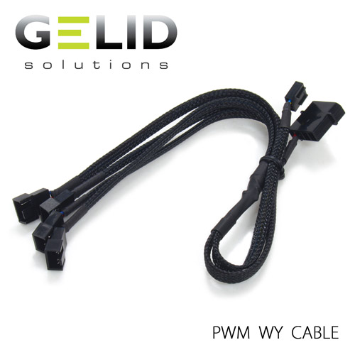 サイズ　【GELID】PWM ダブルYケーブル(PWM WY CABLE)