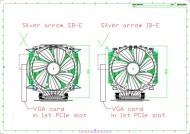 SB-Eシリーズから最大の変更点であるVGAスロットへのクリアランス確保はハイエンドユーザー納得の出来！